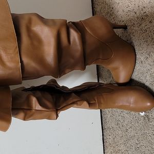 Forever knee high heel boots